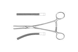 Tischler Biopsy Forceps, 3.0 Mm X 7.0 Mm Bite, Tip Angled Down, Standard Style, 8" (20.3 Cm) Working Length